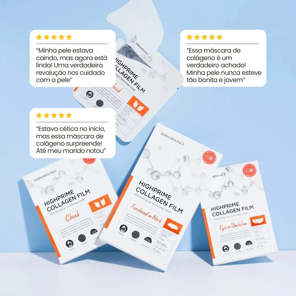 Kit Máscara de Colágeno GoldBotox Highprime: Renovación Profunda de la Piel