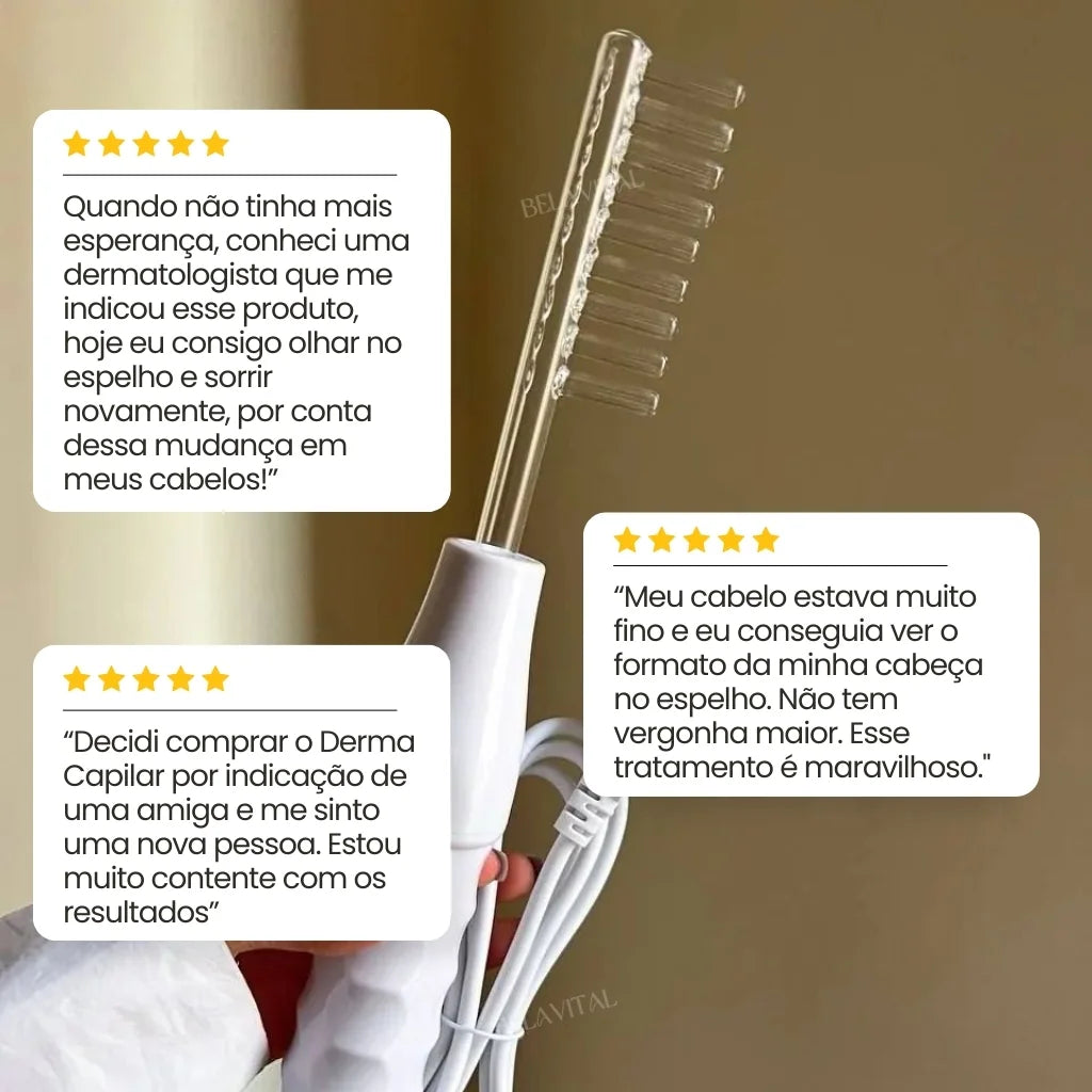 Cepillo de Alta Frecuencia: Innovación para Revitalización Capilar