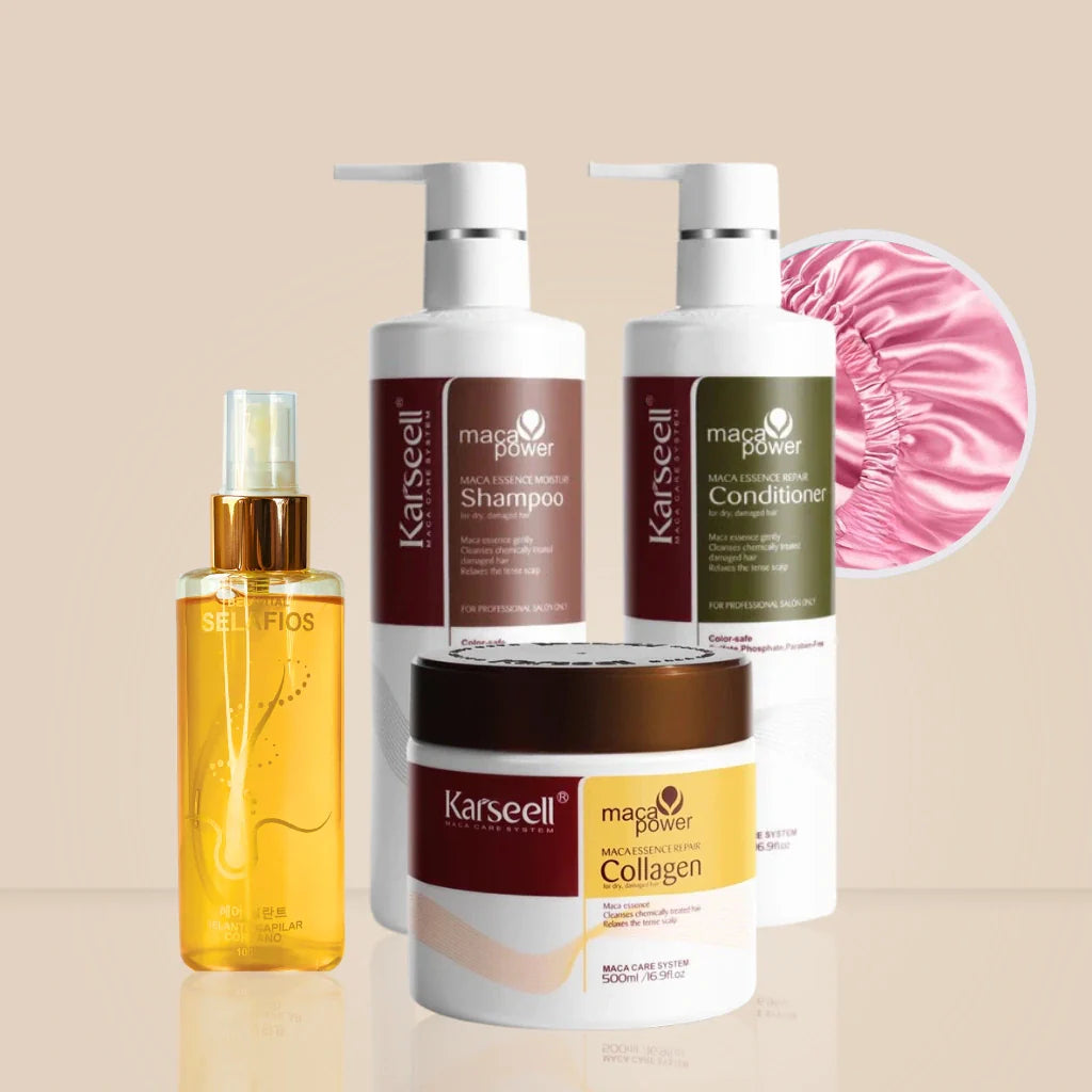 Kit Hair: Contra Daños y Frizz - Completo