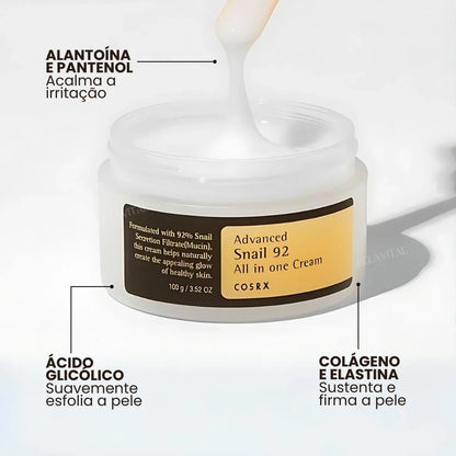 Crema Coreana de Baba de Caracol