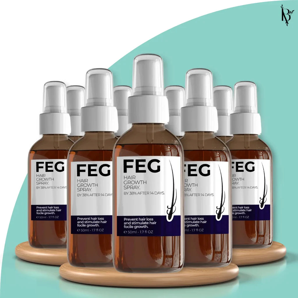 FEG Plus+: Spray de Crecimiento Capilar Intensivo