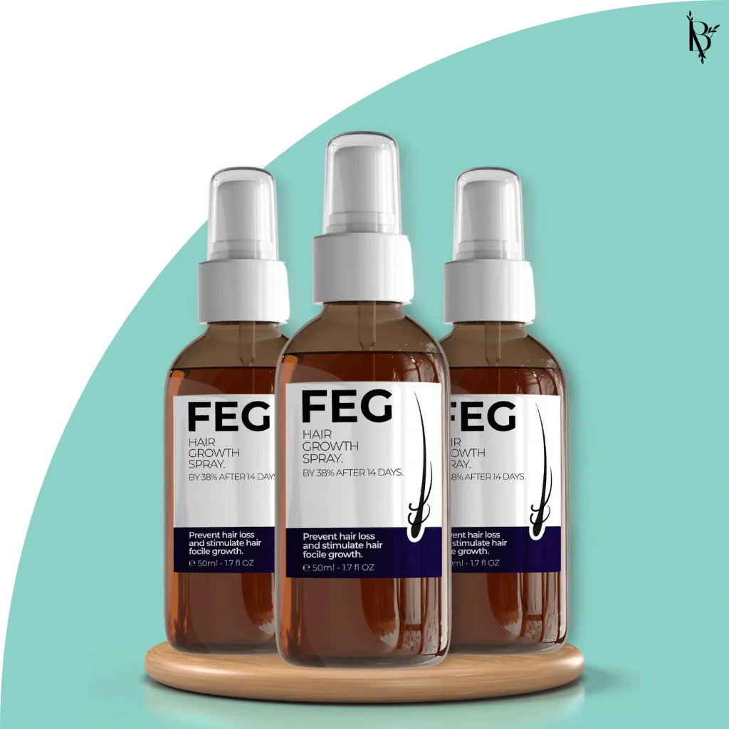 FEG Plus+: Spray de Crecimiento Capilar Intensivo