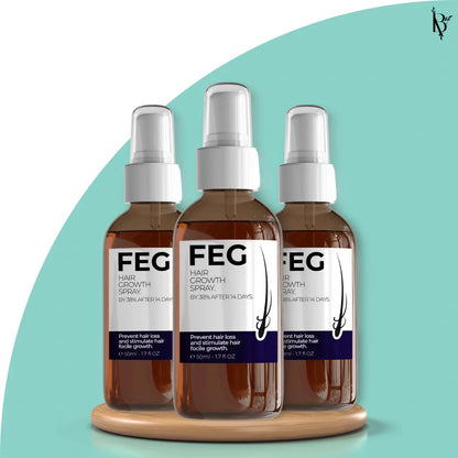 FEG Plus+: Spray de Crecimiento Capilar Intensivo