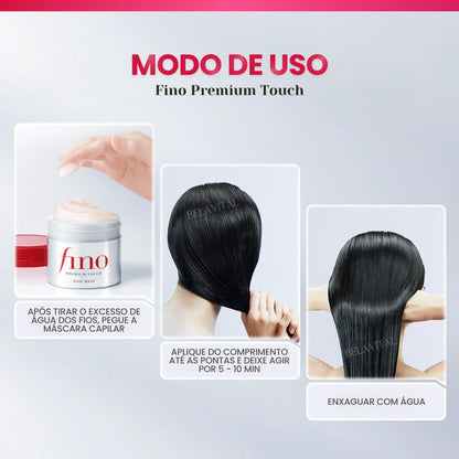 Máscara Japonesa Fino Premium Touch: Reconstrucción Capilar Completa