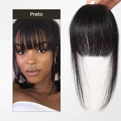 Aplique de Flequillo TicTac: Cabello Humano con Tecnología 3D