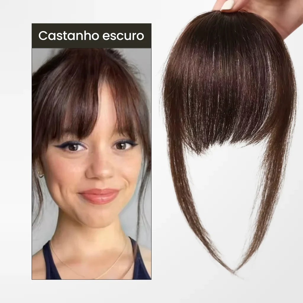 Aplique de Flequillo TicTac: Cabello Humano con Tecnología 3D