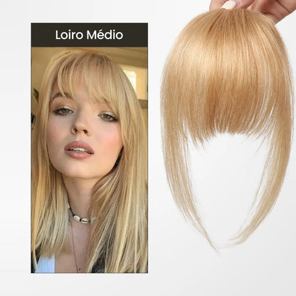 Aplique de Flequillo TicTac: Cabello Humano con Tecnología 3D
