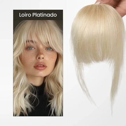 Aplique de Flequillo TicTac: Cabello Humano con Tecnología 3D