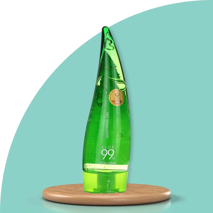 Gel de Aloe Vera Puro: Doble Acción para Cabello y Rostro