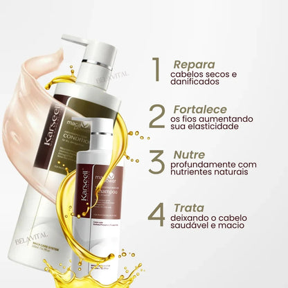 Kit Shampoo + Acondicionador Karseell