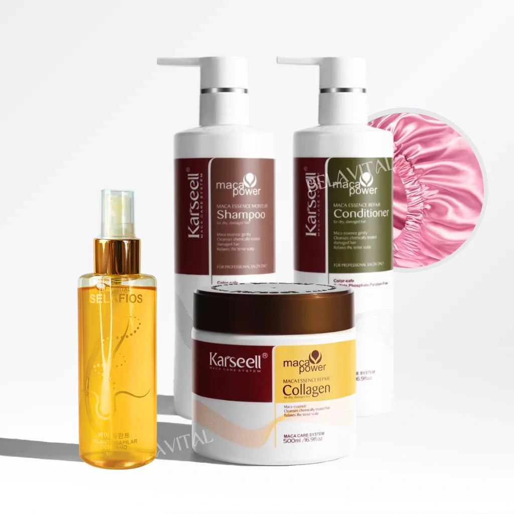 Kit Hair: Contra Daños y Frizz - Completo