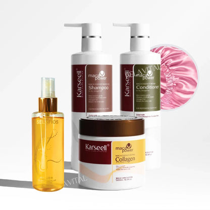 Kit Hair: Contra Daños y Frizz - Completo