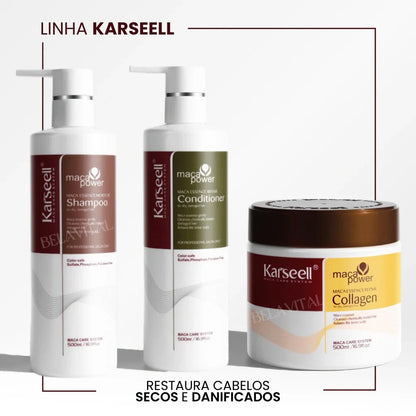 Kit Hair: Contra Daños y Frizz - Completo