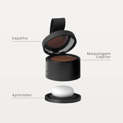Maquillaje Capilar: Disimula fallas y canas Instantáneamente