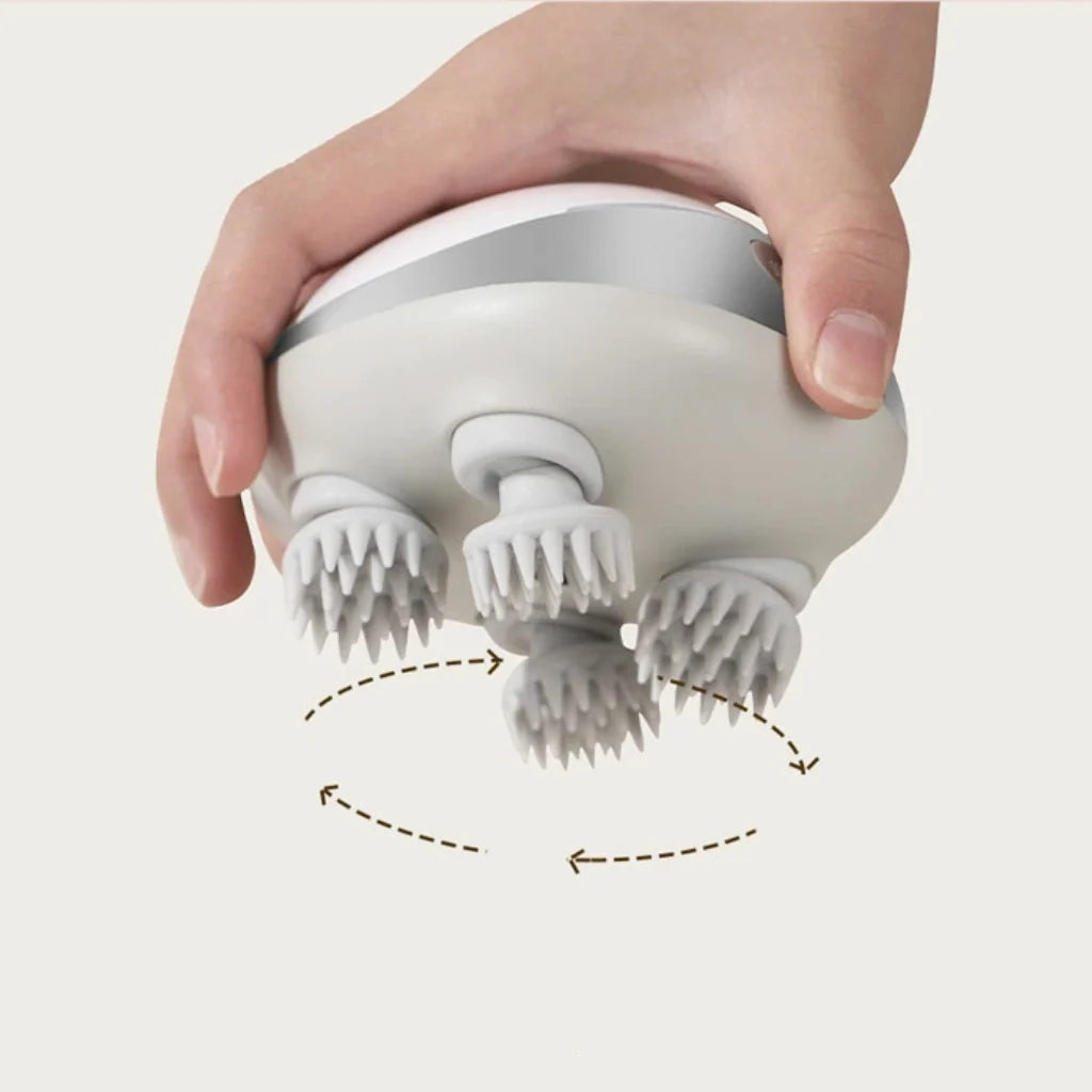Masajeador Eléctrico para Cuero Cabelludo | Crecimiento y Nutrición Natural