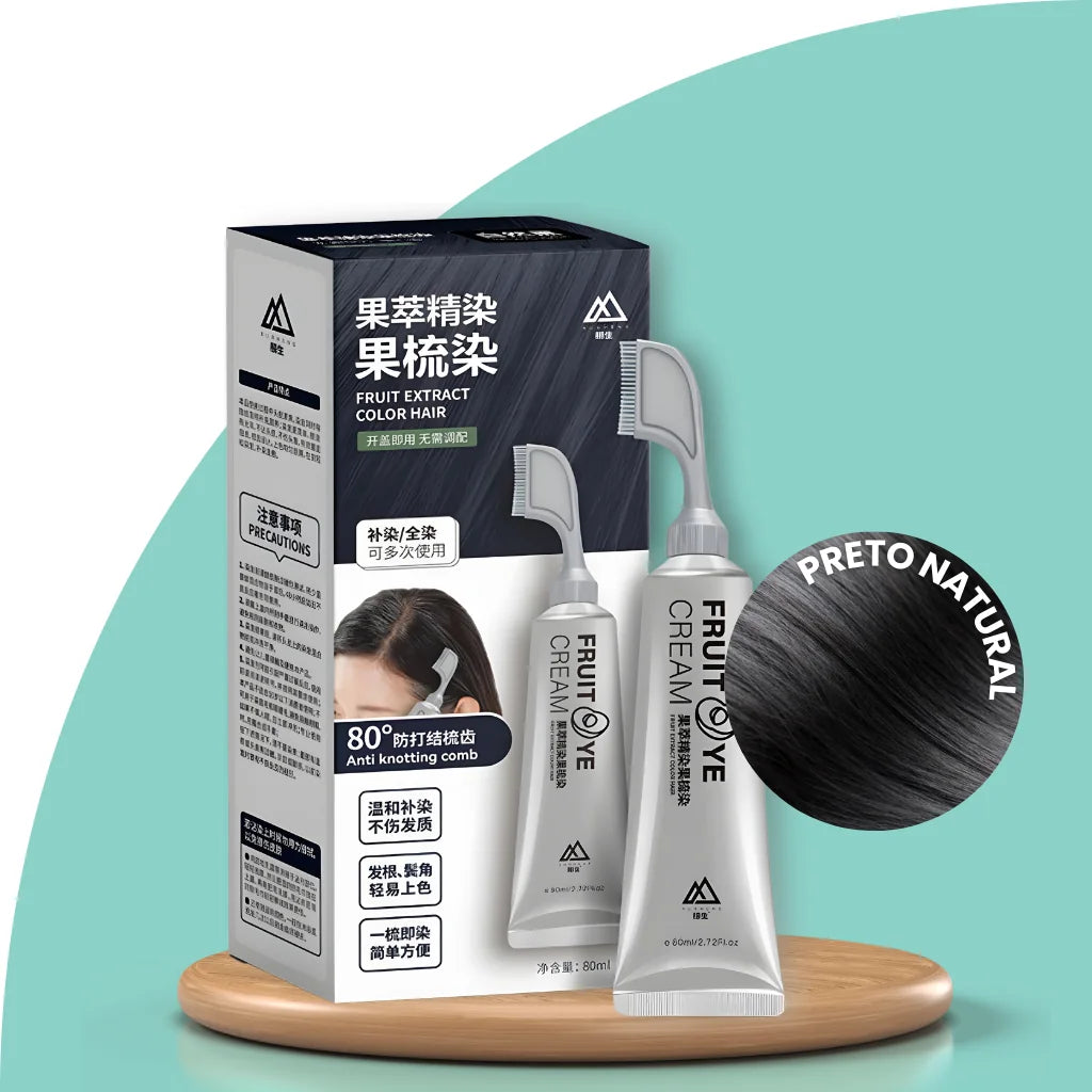 NaturiColor: Tinte de Cabello Sin Amoníaco + Peine de Regalo