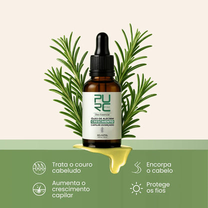 Aceite Esencial de Romero: Crecimiento y Fortalecimiento Capilar