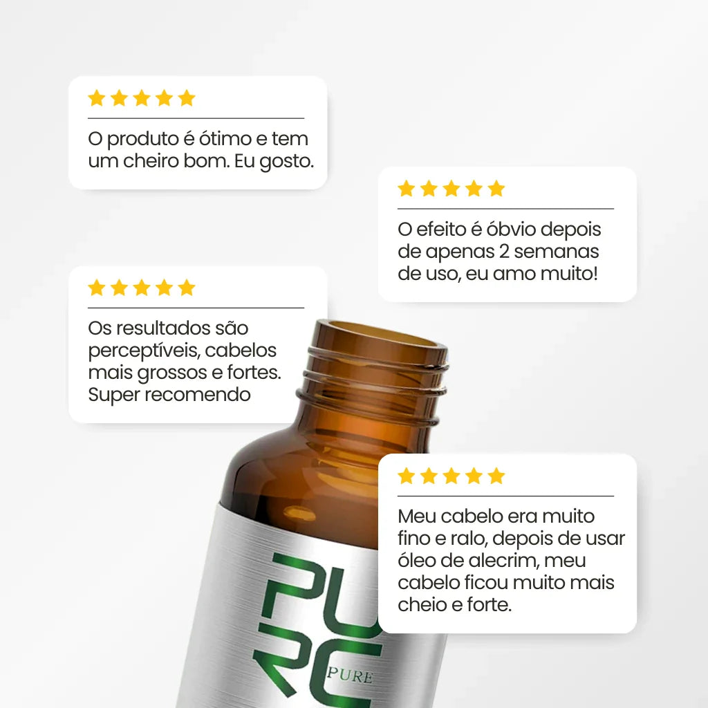 Aceite Esencial de Romero: Crecimiento y Fortalecimiento Capilar
