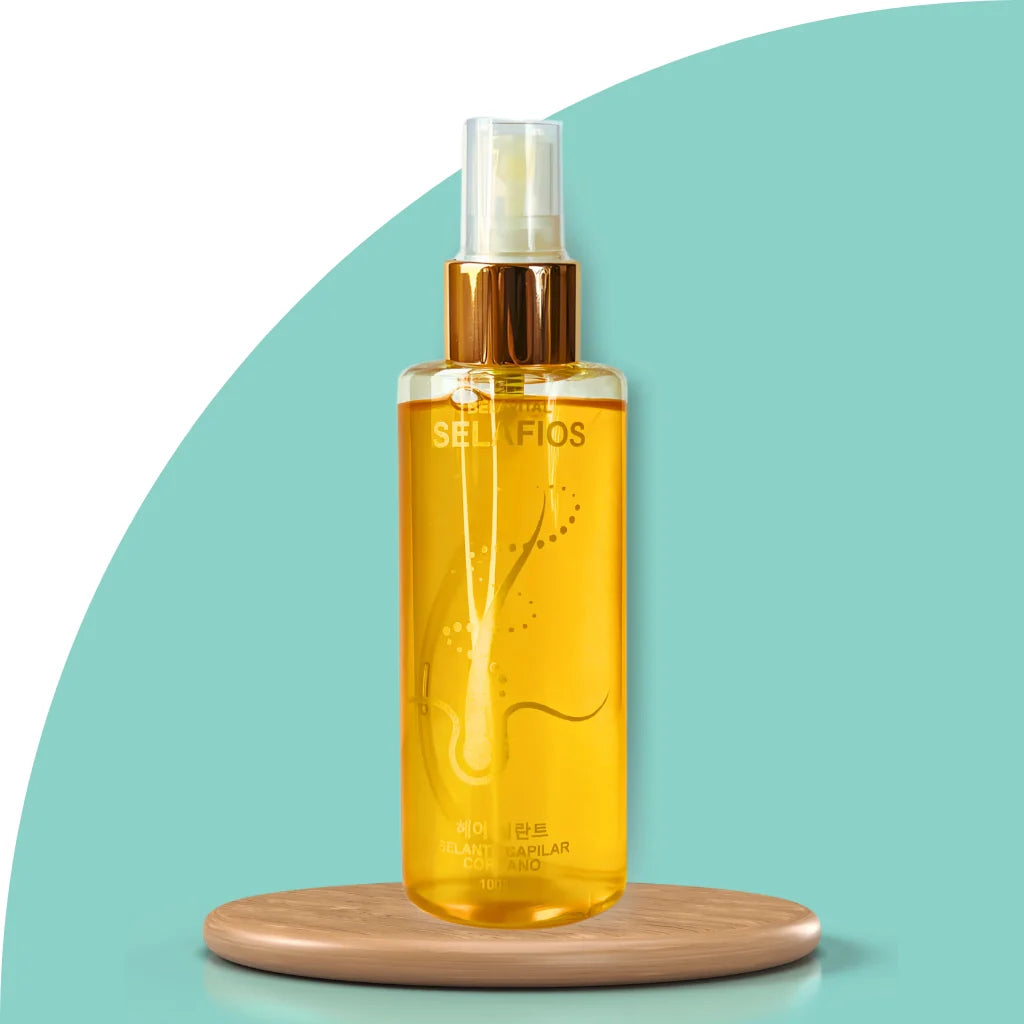 Spray Protector Térmico Antifrizz SelaFios | Multibeneficios para Cabellos Dañados