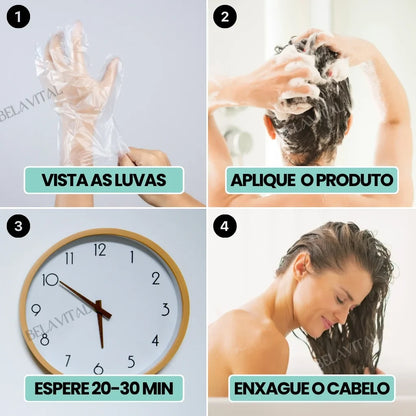 Shampoo Mágico Tinte 3 en 1: Color Vibrante y Nutrición para tu Cabello