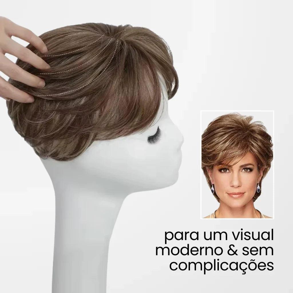 Top Closure - Tope de Cabello Corto Natural | Para Alopecia y Fallas