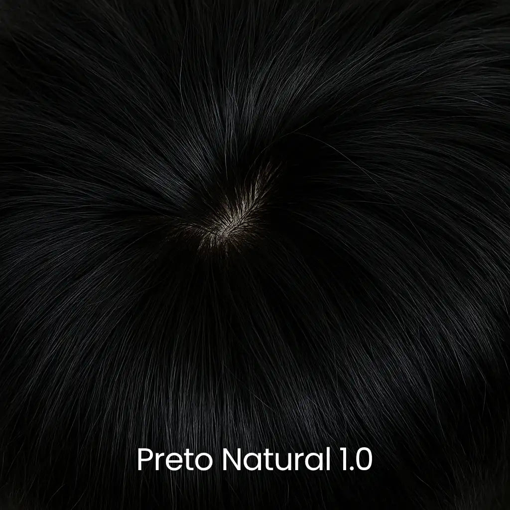 Top Closure - Tope de Cabello Corto Natural | Para Alopecia y Fallas
