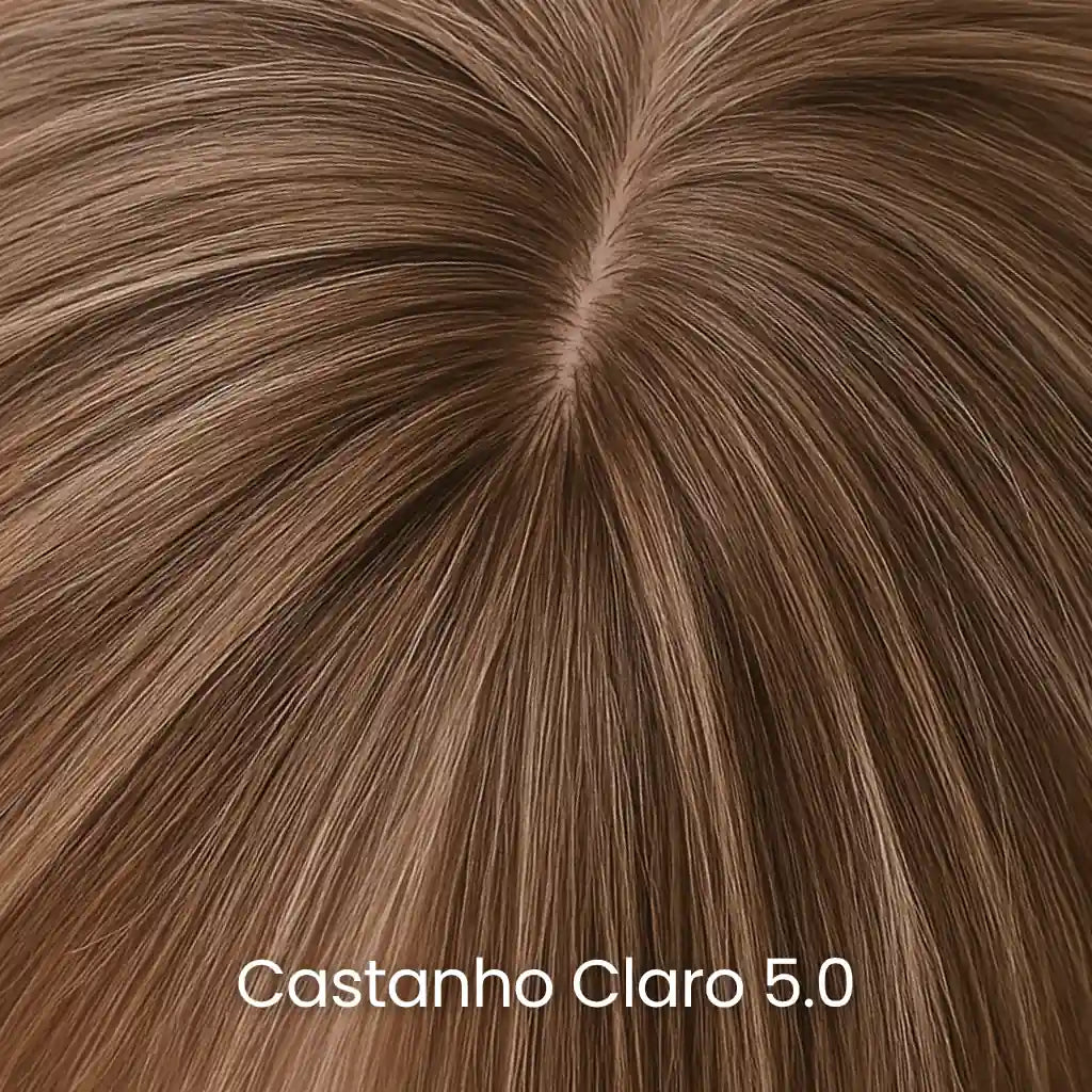 Top Closure - Tope de Cabello Corto Natural | Para Alopecia y Fallas