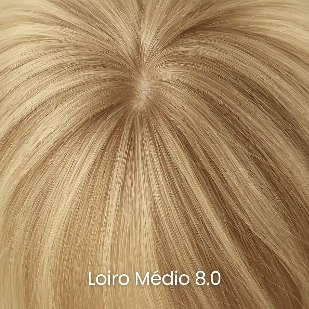 Top Closure - Tope de Cabello Corto Natural | Para Alopecia y Fallas