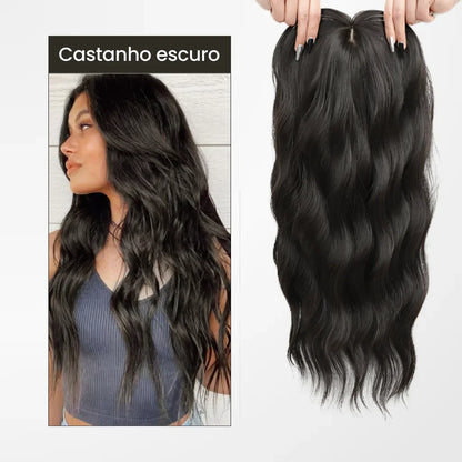 Top Closure - Tope de Cabello Natural Ondulado 50cm | Para Alopecia y Fallas
