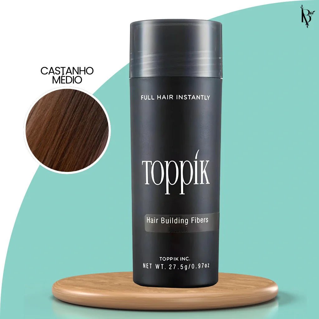 Toppik Hair: Fibra Capilar para Cobertura Instantánea