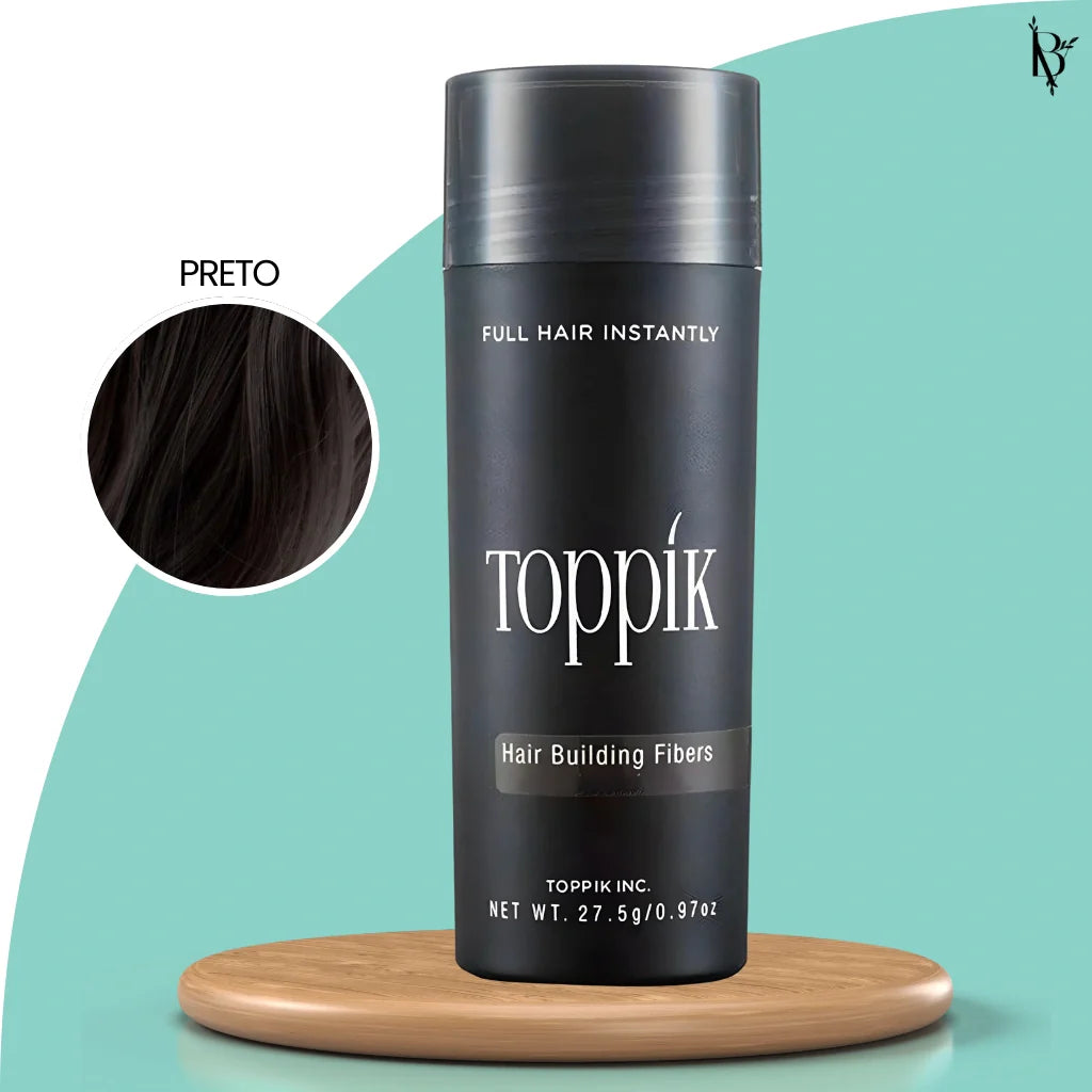 Toppik Hair: Fibra Capilar para Cobertura Instantánea