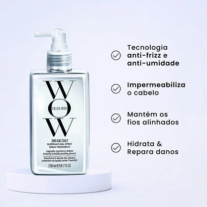 Spray WOW Dream Coat Supernatural: Transformación Antifrizz Duradera