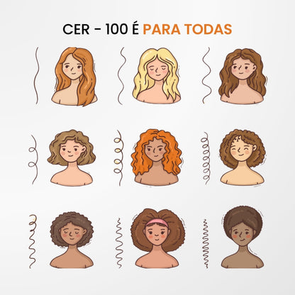Máscara de Reconstrucción Capilar CER-100: fuerza y brillo de la raíz a las puntas