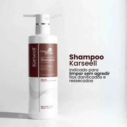 Kit Karseell Completo: Shampoo, Acondicionador y Máscara