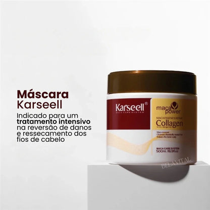 Kit Karseell Completo: Shampoo, Acondicionador y Máscara