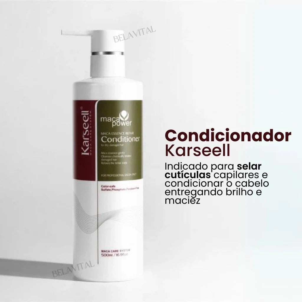 Kit Karseell Completo: Shampoo, Acondicionador y Máscara